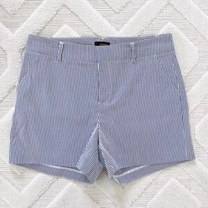 NWOT Crosby high waisted seersucker shorts